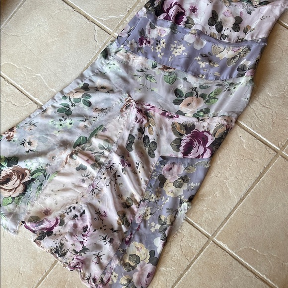 ASOS Floral Maxi Dress with Slit - Picture 3 of 4